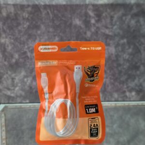 X-RHIND S17 Fast Charging Cable Type-C to USB 2.4A (QC3.0) 1M